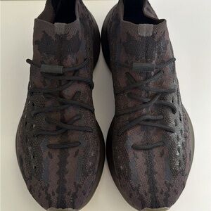 Adidas Men's Yeezy 380 Knit Slip-On Sneakers - Dark Brown/Black. Size 11.5